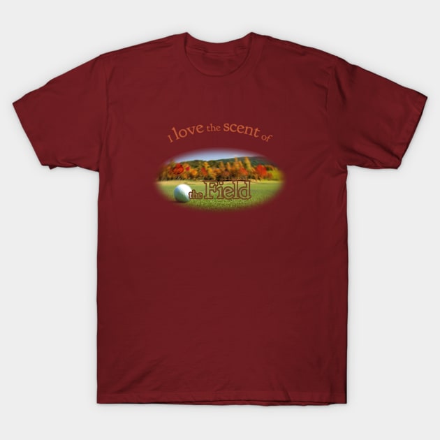 Golfing in the fall T-Shirt by Cavaleyn Designs